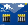 Batérie zinkovo-uhlíková Varta Super Heavy Duty AAA, R6P, blister 8ks (2003101418)