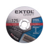EXTOL Kotúče rezné na kov, 5ks, priemer 125 x 1,6 x 22,2 mm 106920