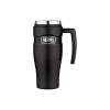Vodotesný termohrnček s madlom Thermos Style 470 ml - čierny
