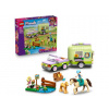 LEGO® Friends 42695 Přívěs s koněm a hříbětem