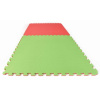 Tatami puzzle ECONO 1m x 1m x 2cm červeno-zelená