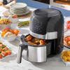 InnovaGoods Fritéza s nízkou spotrebou Oleja Fryinn 3500 Čierna Nerezová oceľ 1400 W 3,5 L