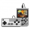 Retro handheld mini konzola Dual 8bit 500v1 Farba: šedá