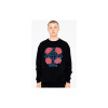 SANTA CRUZ mikina - Dressen Roses Club Knit Crew Black (BLACK) veľkosť: M