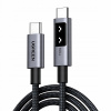 Kábel Ugreen USB typ C - USB typ C 1 m čierny