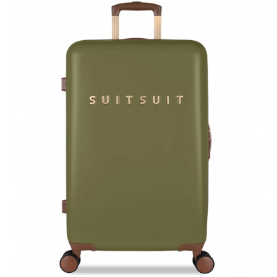 Cestovný kufor SUITSUIT TR-7151/3-M Fab Seventies Martini Olive - 60 L