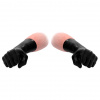 Shots FistIt Latex Short Gloves Black