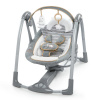 INGENUITY Hojdačka konvertibilná cestovná s melódiou Bella Teddy™ 0m+ do 9kg
