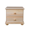 Drewmax Noční stolek SN108 Moření Olše