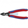 KNIPEX 78 71 125 Electronic Super Knips® kliešte s drôt. zvierkou, viacsl. návleky, brunierované