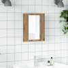 zahrada-XL LED zrkadlová skrinka dub artisan 40x12x45 cm kompozitné drevo 856280
