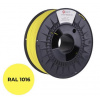 Tisková struna (filament) C-TECH PREMIUM LINE, PETG, sírová žlutá, RAL1016, 1,75mm, 1kg 3DF-P-PETG1.75-1016 C-Tech