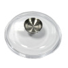 Pokrievka na hrniec - Krycie sklo veko 26 cm vysoké. s dávkovačom (Pokrievka na hrniec - Krycie sklo veko 26 cm vysoké. s dávkovačom)