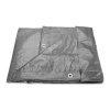 Plachta krycia s okami 3x4 m, 140g/m2 PE šedá