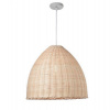ACA DECOR Závesné svietidlo OIA max. 40W/E27/230V/IP20, svetlé drevo, ML10130