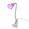Osvetlenie pre rastliny - Svietidlo s predlžovacím ramenom 30cm závit E27 žiarovka 28Led (Osvetlenie pre rastliny - Svietidlo s predlžovacím ramenom 30cm závit E27 žiarovka 28Led)