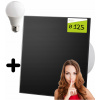 Kúpeľňový ventilátor airRoxy 01-066SCZM 125 mm