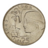 Stříbrná mince 25 Kčs 1965 - 20. výročí osvobození Československa