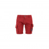 Kraťasy Alpha Industries Crew Patch Short - červené, 36