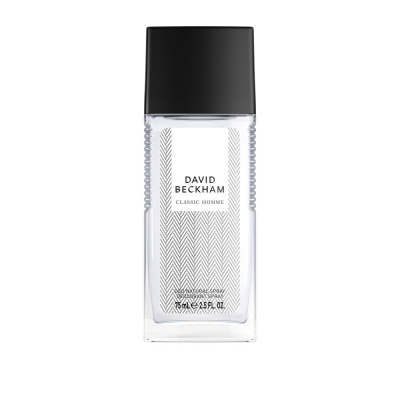 David Beckham Classic Homme parfumovaný telový dezodorant pre mužov, 75 ml