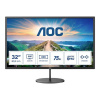 AOC Q32V4 LED monitor 81.3 cm (32 palca) En.trieda 2021 F (A - G) 2560 x 1440 Pixel QHD 4 ms HDMI ™, DisplayPort, zásuvka slúchadiel IPS LED; Q32V4