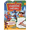 FONI-BOOK Vianočné omaľovánky+nálepky 2.vydanie