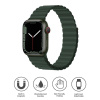 Deví řemínek Deluxe Series Sport3 Silicone Magnet Band 44/45/46mm - Sequoia