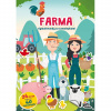 Omaľovánky JM A4 so samolepkami Farma