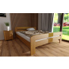 Posteľ z masivu borovice Bohdana 160x200 cm jelša + rošt ZADARMO
