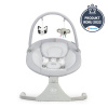 KINDERKRAFT Lehátko pohupujúce s melódiou 2v1 Luli grey, do 9 kg 55x61x51 sivá