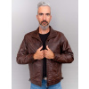Max Original Leather Pánska kožená bunda LLD-786 brown (L 46-48) - Brown - L