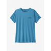 Tričko s potlačou dámske Patagonia Cap Cool Daily Shirt Cloud Crag - shore blue/l.shore blue x-dye