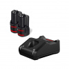 Bosch 1 600 A01 9R8 batéria a nabíjačka pre elektrické nástroje Súprava batérie a nabíjačky (1600A019R8)