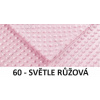 Detský čalúnený panel MINKY - svetlo ružová