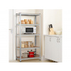 Fistar Interiérový regál kovový zinkovaný 5-policový 2000x900x400 mm, nosnosť 875 kg