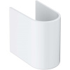 GROHE Euro Ceramic polostĺp pre umývadlo, alpská biela, 39201000