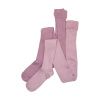 Vrúbkované pančuchy Orchid Haze 2-pack Minymo 128/134 cm