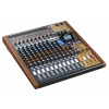 Tascam MODEL 16 audio mixér 16 kanály/kanálů 20 - 30000 Hz Černá, Zlato, Dřevo