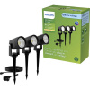 Philips LED 929004659301 Reuel LED vonkajšia stojaca lampa LED 4.5 W čierna; 929004659301