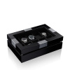 Heisse & Söhne Box na hodinky Heisse & Söhne Executive Black 10 70019-84 + 5 rokov záruka a darček ZADARMO