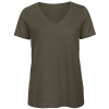 B&C Dámske tričko TW045 Khaki S