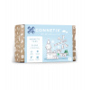 Connetix Tiles - Magnetická stavebnice - průhledná (34 ks)