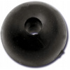 Black Cat Rubber Shock Beads 10mm 10ks