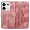 Peňaženkové kožené puzdro Elephant na Xiaomi Redmi Note 13 Pro - Ružová