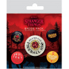 Pyramid International Sada placiek Stranger Things 4 - Hellfire Club