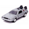 Autíčko Time Machine Back to the Future 1 Jada kovové s otvárateľnými dverami dĺžka 12,5 cm 1:32