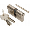 Zámková vložka 40/40 3 kľúče nikel