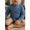 Merino body modrý prúžok SAFA Veľkosť: 62/68
