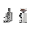 Rocket Espresso Porta Via + Eureka Mignon Specialita Smart, CR white