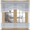 Hotová záclona - Klasický žakárový záves 300 cm x 30,01 (Firana Do Kuchni Lambrekin Minusia komplet 300x60+300x30)